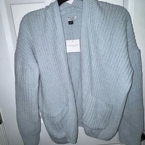 American Eagle Outfitters women’s  Light Gray Cardigan